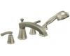 ShowHouse by Moen Divine TS254HN Hammered Nickel Roman Tub Faucet with Hand Shower & Lever Handles