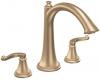 ShowHouse by Moen Savvy TS293BB Brushed Bronze Roman Tub Faucet with Lever Handles