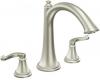 ShowHouse by Moen Savvy TS293BN Brushed Nickel Roman Tub Faucet with Lever Handles
