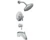 ShowHouse by Moen Felicity TS3416 Chrome ExactTemp Tub & Shower Faucet with Lever Handles