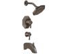 ShowHouse by Moen Felicity TS3416ORB Oil Rubbed Bronze ExactTemp Tub & Shower Faucet with Lever Handles