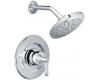 ShowHouse by Moen Solace TS372 Chrome Posi-Temp Pressure Balancing Shower with Lever Handles