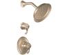 ShowHouse by Moen Savvy TS396BB Brushed Bronze ExactTemp Shower Faucet with Lever Handles