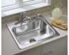 Sterling 11403-5 Southhaven Stainless Steel Self-Rimming Single-Basin Kitchen Sink with Five-hole Faucet Punching