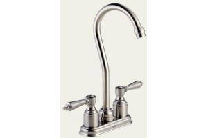 Brizo 6415-SSLHP Providence Classic Brilliance Stainless Two Handle Bar/Prep Faucet