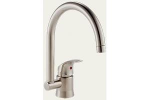 Brizo Riviera 6415082-BN Brushed Nickel Single Handle Bar/Prep Faucet
