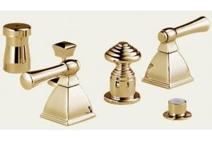 Brizo 6340-BB Vesi Channel Brilliance Brass Bidet Faucet