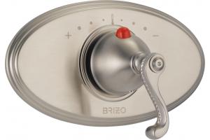 Brizo T66410-BN Total Escape Brushed Nickel Rope Lever Thermostatic Valve Trim