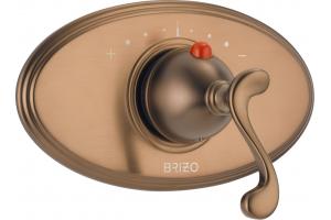 Brizo T66470-BZ Total Escape Brilliance Brushed Bronze Metal Lever Thermostatic Valve Trim