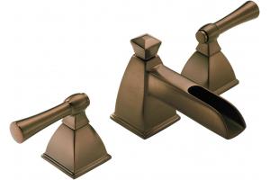 Brizo 65345LF-BZ Vesi Channel Brilliance Brushed Bronze Widespread Lavatory Faucet