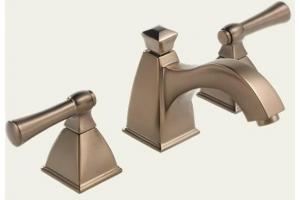 Brizo 6540-BZ Vesi Curve Brilliance Brushed Bronze Widespread Bath Faucet