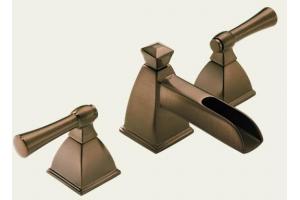 Brizo Vesi Channel 6545-BZ Brilliance Brushed Bronze Widespread Bath Faucet