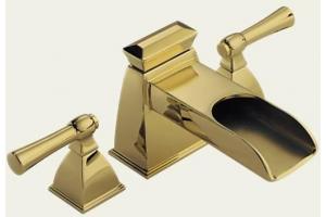 Brizo 6745-BB Vesi Channel Brilliance Brass Roman Tub Faucet