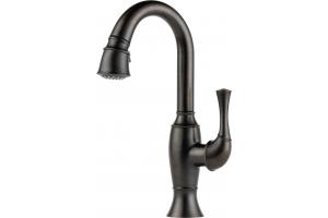 Brizo 63903LF-RB Talo Venetian Bronze Single Handle Pull-Down Bar/Prep Faucet