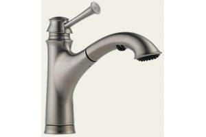 Brizo Baliza 63005-SS Brilliance Stainless Pull-Out Kitchen Faucet