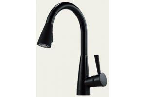 Brizo Venuto 63700-BLST Black Kitchen Pull-Down Faucet