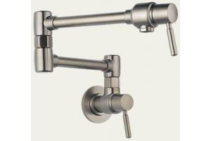 Brizo Potfillers 62820-SS Brilliance Stainless Wall Mount Pot Filler