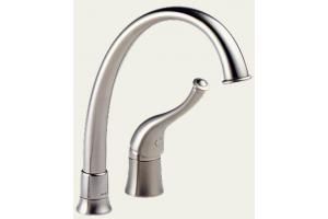 Brizo 61600-SS170 Providence Contemporary Brilliance Stainless Single Handle Kitchen Faucet