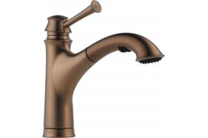 Brizo 63005LF-BZ Baliza Brilliance Brushed Bronze Single Handle Pull Out Kitchen Faucet