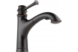 Brizo 63005LF-RB Baliza Venetian Bronze Single Handle Pull Out Kitchen Faucet