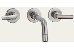 Brizo 6216708-BN Trevi Lever Brushed Nickel Wall-Mount Kitchen Faucet