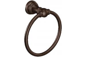Moen YB8486ORB Weymouth Oil Rubbed Bronze Towel Ring