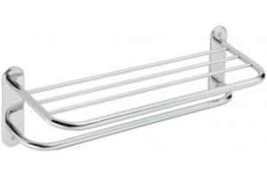 Creative Specialties by Moen Hotel / Motel 5208-241PS Stainless Towel Bar With Shelf