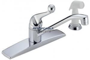 Delta Core 100/300/400 Series 400-10 Chrome Kitchen Faucet