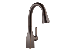 Delta 9983-RB-DST Mateo Venetian Bronze Single Handle Pull-Down Bar / Prep Faucet
