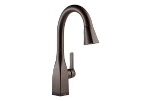 Delta 9983T-RB-DST Mateo Venetian Bronze Single Handle Pull-Down Bar / Prep Faucet with Touch2O Technology