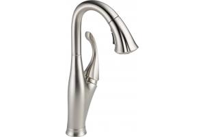 Delta 9992-SS-DST Addison Brilliance Stainless Single Handle Bar Prep Faucet