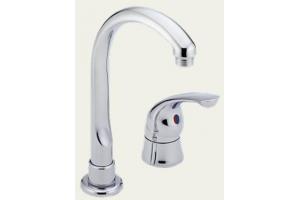 Delta Waterfall 190 Chrome Single Handle Bar/Prep Faucet