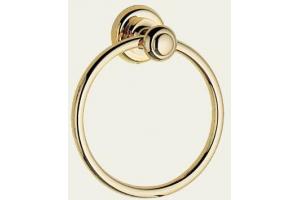 Delta Innovations 73046-PB Brilliance Polished Brass Towel Ring