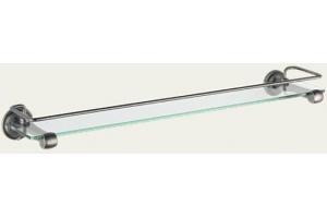 Delta Lockwood 79010-PT Aged Pewter Glass Shelf