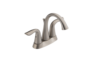 Delta 2538-SSMPU-DST Lahara Stainless Two Handle Centerset Lavatory Faucet