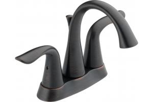 Delta 2538-RBMPU Lahara Venetian Bronze Two Handle Centerset Lavatory Faucet