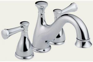Delta 4540-LHP Lockwood Chrome Mini-Widespread Bath Faucet