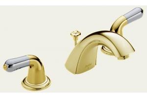 Delta 3530-PBLHP Innovations Brilliance Polished Brass Widespread Bath Faucet