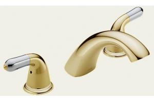 Delta T2730-PBLHP Innovations Brilliance Polished Brass Roman Tub Faucet Trim Kit