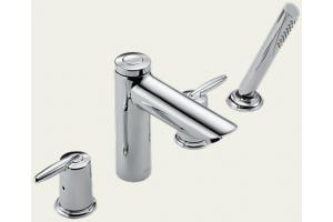 Delta T4785 Grail Chrome Roman Tub Faucet Trim with Hand Shower