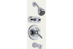 Delta 1848-74 Innovations Chrome Jetted Tub & Shower System