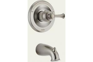 Delta T14169-SSLHP Orleans Brilliance Stainless Monitor Scald-Guard Tub Trim