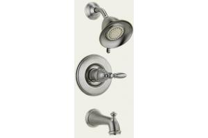 Delta 1455SS-716SS Victorian Brilliance Stainless Monitor Scald-Guard Tub & Shower
