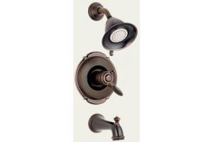 Delta 1755RB-716RB Victorian Venetian Bronze Scald-Guard Tub & Shower Faucet