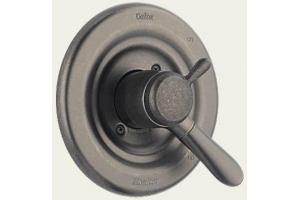 Delta T17038-PT Lahara Aged Pewter Monitor Scald-Guard Valve Trim with Volume Control