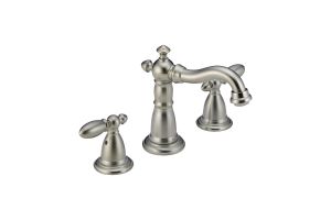 Delta 3555-SSMPU-DST Victorian Stainless Two Handle Widespread Lavatory Faucet
