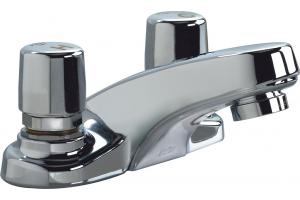 Delta 2507-HDF Metering Chrome Two-Handle Lavatory Faucet