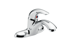 Delta 22C151 Chrome Single Handle Centerset Lavatory Faucet - Less Pop-Up
