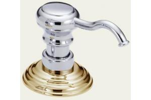 Delta Victorian RP37039CB Chrome & Brilliance Polished Brass Victorian Soap/Lotion Dispenser