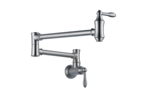 Delta 1177LF-AR Traditional Arctic Stainless Pot Filler Faucet - Wall Mount